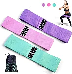 3-piece fabric resistance bands