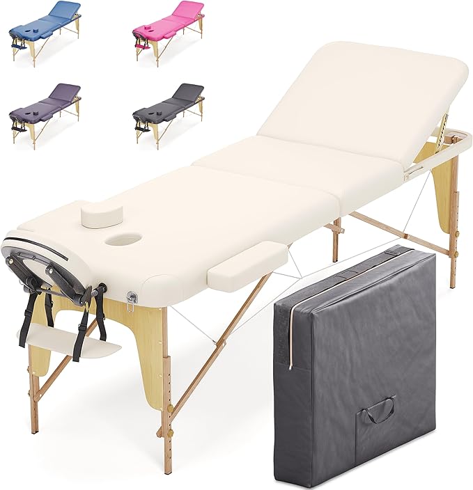 Wooden massage bed 3 * 70