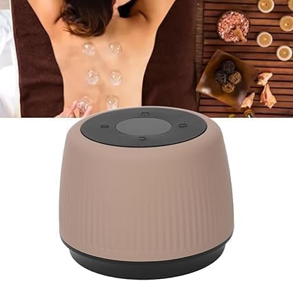 Electric Suction Massager Vacuum Cupping Device Motorized Cupping Massager Dredging Muscle, Stress Reduction