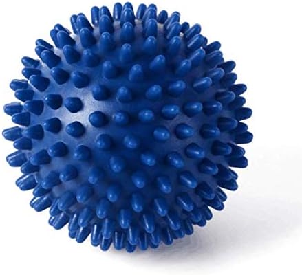Muscle Strengthening Massage Ball, Spiky Massage Balls, Stress Reflexes, Sensory Porcupine Ball Blue