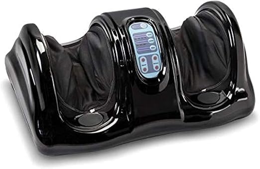 Air Pressing Rolling Therapy Foot Massager (Black)