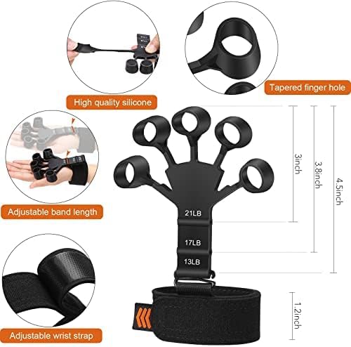 Image for Super Finger Strengthener - Advanced Hand & Finger Strength Exerciser