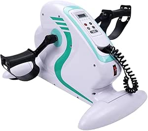 Electric Pedal Exerciser, Exerciser Pedals for Rehabilitation, Motorized Exercise Bike, Adjustable Portable Electric Exercise Bike, Jiao Ta