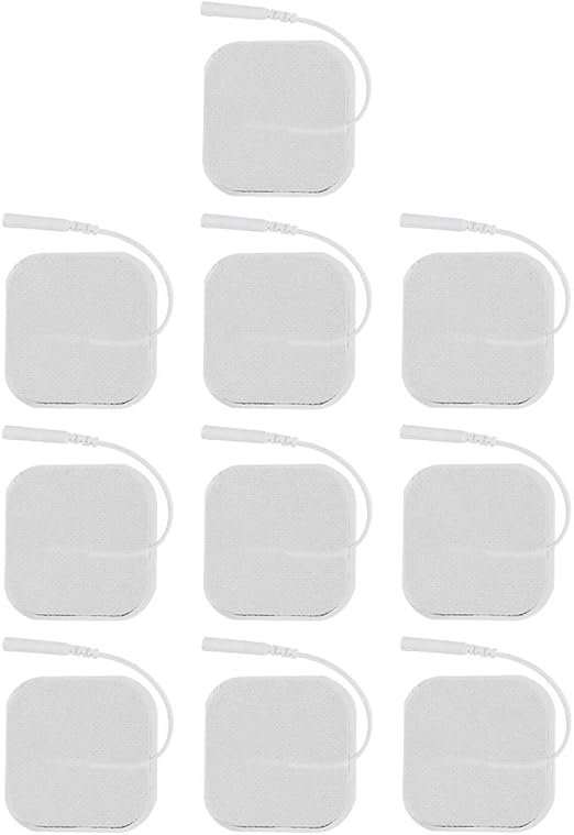 Image for Phyzioline Tens Electrodes, Replacement Pad for Body Electrode Pad, Massager Instrument, 5 x 5 cm Electrode Patch, Physiotherapy