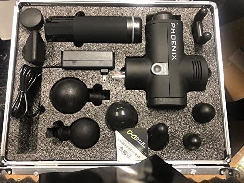 Image for Phoenix Massage Gun A1 with 9 Heads for All Body Massage