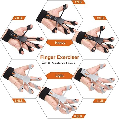 Image for Super Finger Strengthener - Advanced Hand & Finger Strength Exerciser