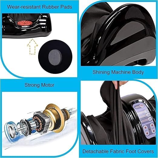 Image for Air Pressing Rolling Therapy Foot Massager (Black)