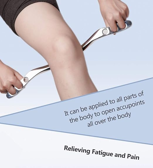 Image for Stainless Steel Gua Sha Scraping Massage Tool, IASTM Tools Great Soft Tissue Mobilization Tool 17inch Long