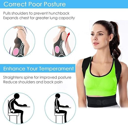 Image for Phyzioline football Shoulder support and Back Size M-L