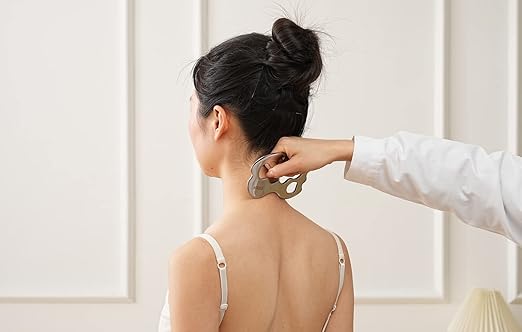 Image for Stainless Steel Gua Sha Scraping Massage Tool IASTM Tools Great Soft Tissue Mobilization Tool (STICKON-01)