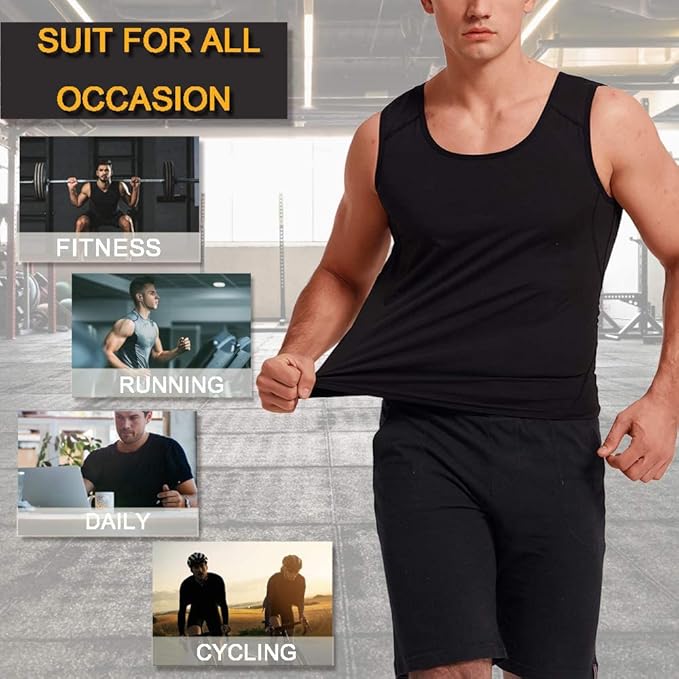 Image for Alvago mens Sweat Sauna sauna