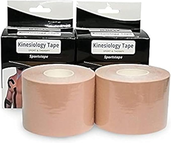 sports tape Kinesiology Water Resistant-Breathable Recovery s Pack of 2