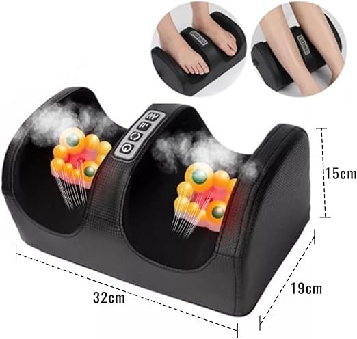 Image for Shiatsu Foot Massager Machine with Heat,Vibration,Rolling Compression Foot Massager Machine,Deep Tissue Massager for Foot and Calf Massage,Gifts for Mom and Dad