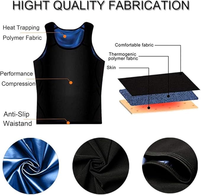 Image for Alvago mens Sweat Sauna sauna