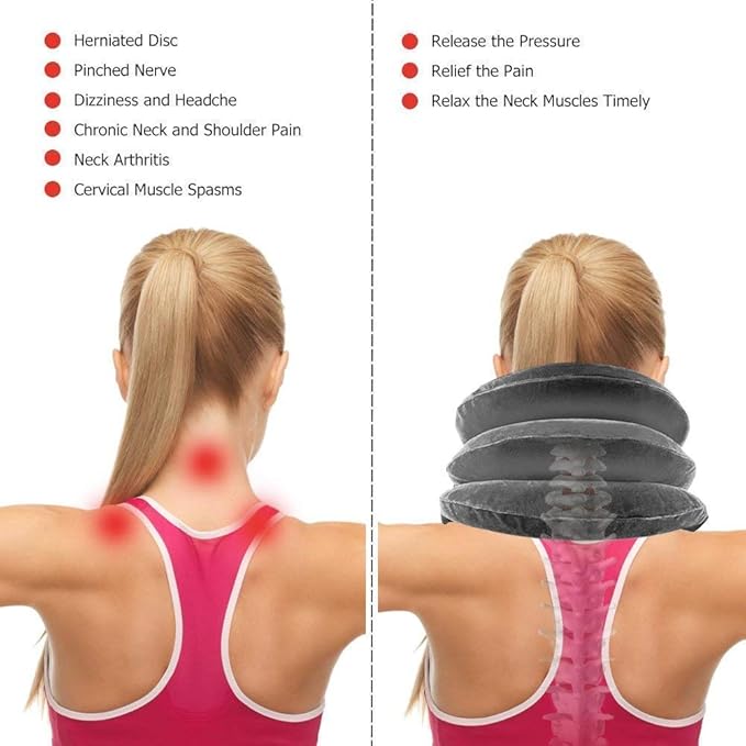 Image for M PAIN MANAGEMENT TECHNOLOGIES Neck Traction with Ratchet Tight by Theratrac Glide - Cervical Traction - Stretch and Relieve Pain@@ Cervicalgia@@ Degeneration of disc@@ Spondylosis and Spine Alignment