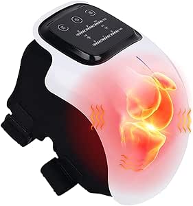 Image for Knee Massager-Large LED Screen Arthritis Knee Massage Wearable with Heat Rechargeable Electronic Smart Knee Massage for Knee Joint Pain Injury, Swelling and Stiffness