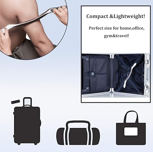 Image for Stainless Steel Gua Sha Scraping Massage Tool, IASTM Tools Great Soft Tissue Mobilization Tool 17inch Long