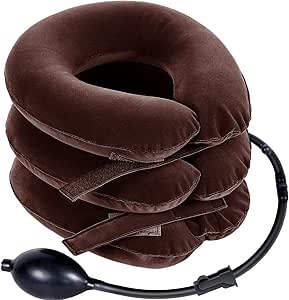 M PAIN MANAGEMENT TECHNOLOGIES Neck Traction with Ratchet Tight by Theratrac Glide - Cervical Traction - Stretch and Relieve Pain@@ Cervicalgia@@ Degeneration of disc@@ Spondylosis and Spine Alignment