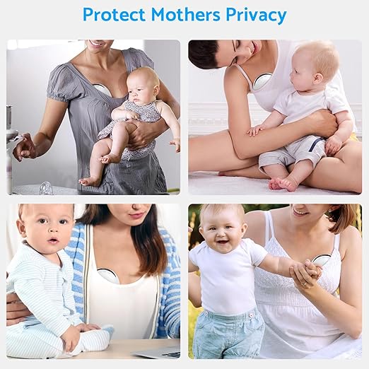 Image for Wearable Breast Pump Hands Free Breast Pump,Touch LED Display 4 Modes 12 Levels Adjustable for Comfortable Pumping,Low Noise&Painless Electric Pump - 24mm Flange