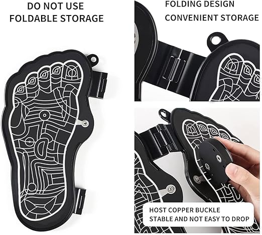 Image for Ems Leg Reshaping Foot Massager Electric Stimulator 2021 New Lcd Portable Rechargeable Mat Leg Reshaping Deep Kneading Improves Circulation Pain Relief Spa Home Office Gift