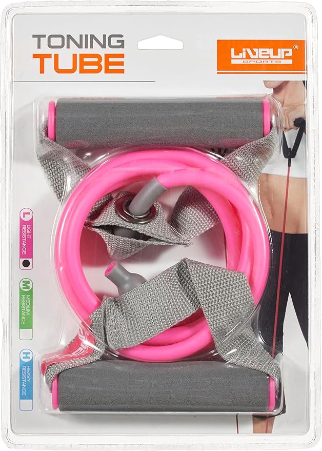 Image for LiveUp DUAL Expander, double EXERCISER TUBE - LS3652 - Multi Color