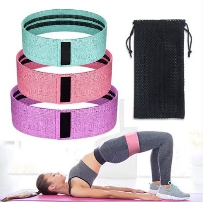 Image for 3 pcs Resistance Bands Set, Professional Non-Latex Elastic Band For Upper & Lower Body Exercise, Strength Training without Weights, Physical Therapy, Pilates, Rehab